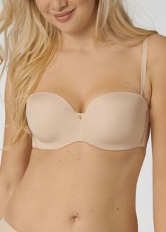 Soutien-gorge Bandeau  Armatures Bretelles Amovibles 