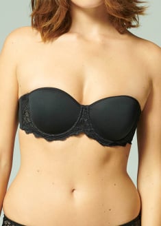 Soutien-gorge Bandeau avec Armatures Simone Prle