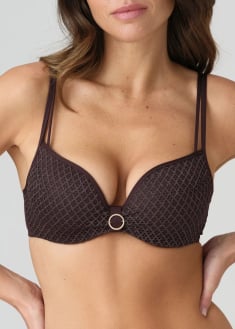 Haut de bikini rembourr forme coeur 