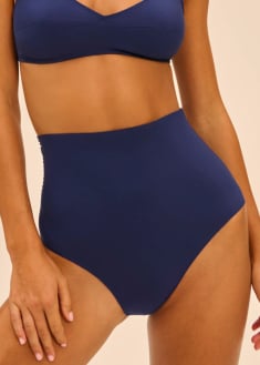 Culotte bikini taille haute 