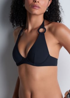 Haut de Bikini Triangle Plunge 