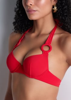Haut de Bikini Plunge  Coques 