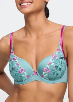 Soutien-gorge rembourr forme coeur 