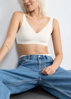 Brassire sans armature avec agrafes Sloggi