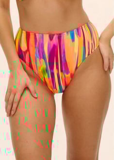 Bas de Bikini Slip Taille haute Maillots de Bain Freya 