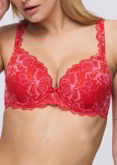 Soutien-gorge   armature rembourr forme coeur 
