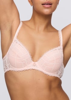 Soutien-gorge push-up  coussinets amovibles  