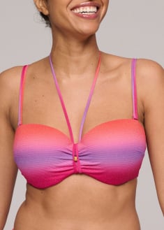 Haut de bikini bandeau rembourr 