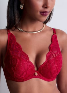 Soutien-gorge Plunge foulard Aubade