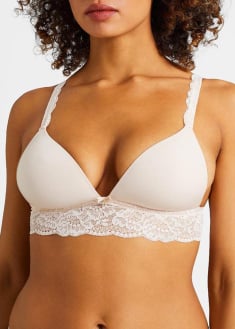 Soutien-gorge triangle sans armatures 