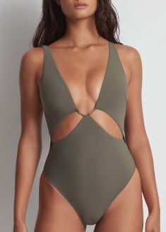 Maillot de bain 1 pice nageur 