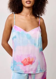 Top Paradise en viscose imprim� Maison Lejaby