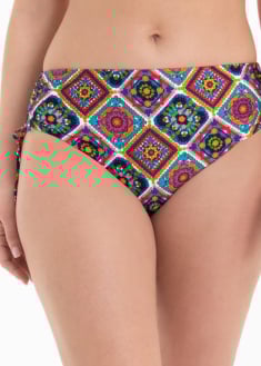Bas de Bikini  fronces Maillots de Bain Rosa Faia Anita
