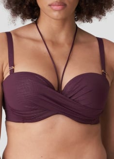 Haut de bikini bandeau rembourr 