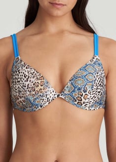 Haut de maillot de bain triangle push-up 