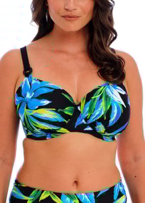 Haut de maillot pliss  armatures 