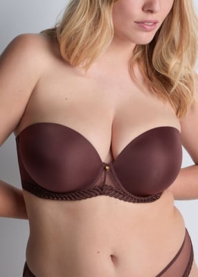 Soutien-gorge bandeau push-up 