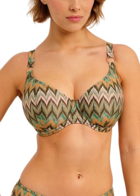 Haut de maillot plunge avec armatures 