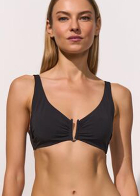 Haut de bikini avec armatures maintien structur� 