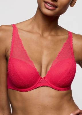 Soutien-gorge rembourr� plongeant 