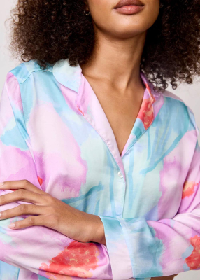 Chemise en viscose imprim�e 