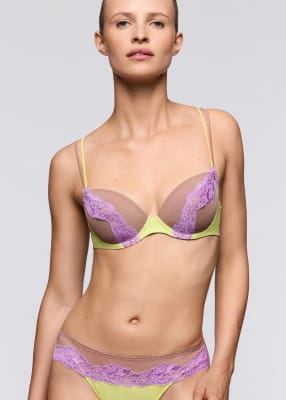 Soutien-gorge Rembourr� Plongeant 