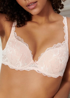 Soutien-gorge   armature rembourr forme coeur 