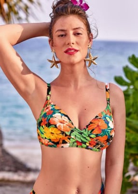 Haut de bikini plunge  armatures 
