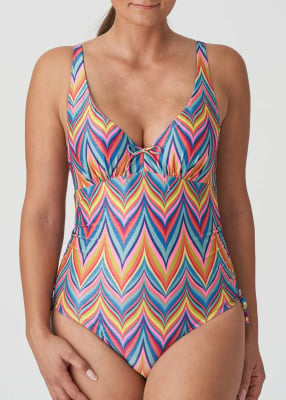 Maillot de Bain 1 pice Dcollet Plongeant 