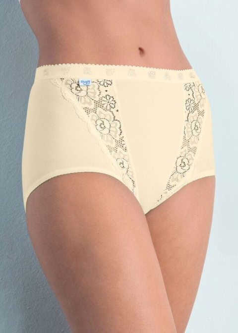 Lot de 4 slips Maxi Sloggi Chrysantheme