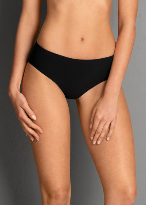 Slip Maillots de Bain Rosa Faia Anita Noir