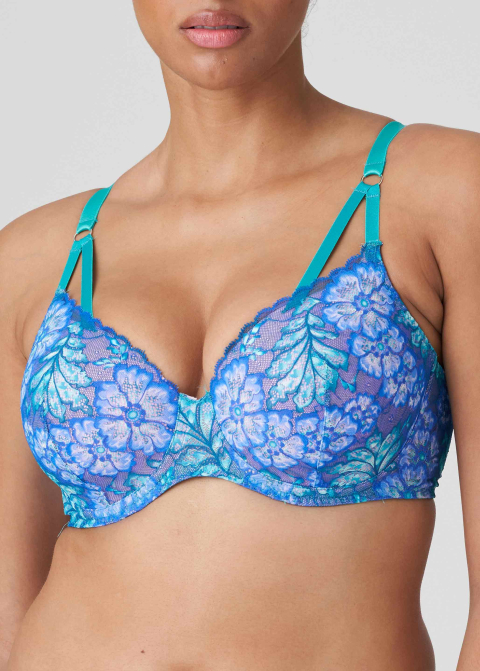 Soutien-gorge Rembourr Forme Coeur  Armatures Twist de Prima Donna Mermaid Blue