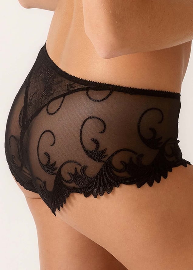 Shorty Empreinte Noir