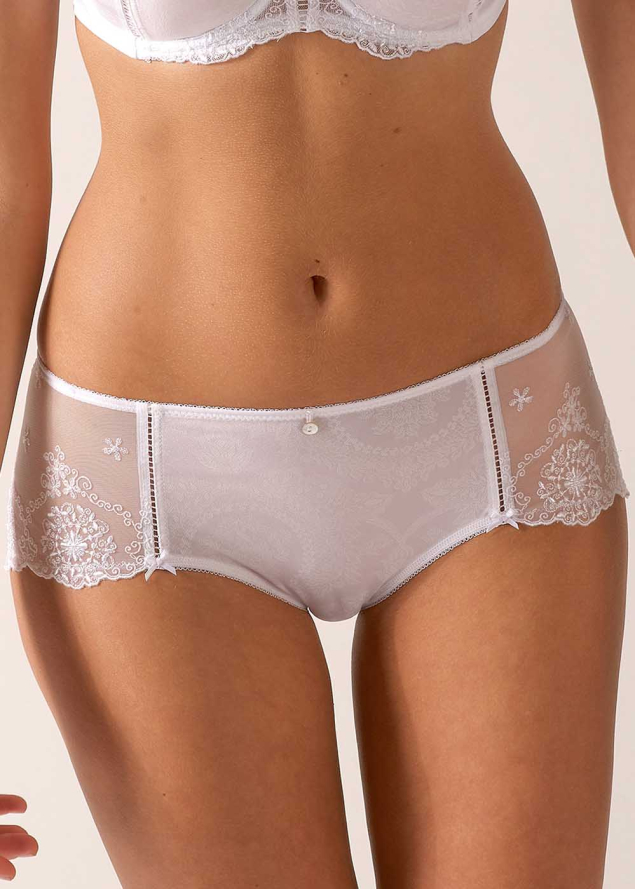 Shorty Empreinte Blanc