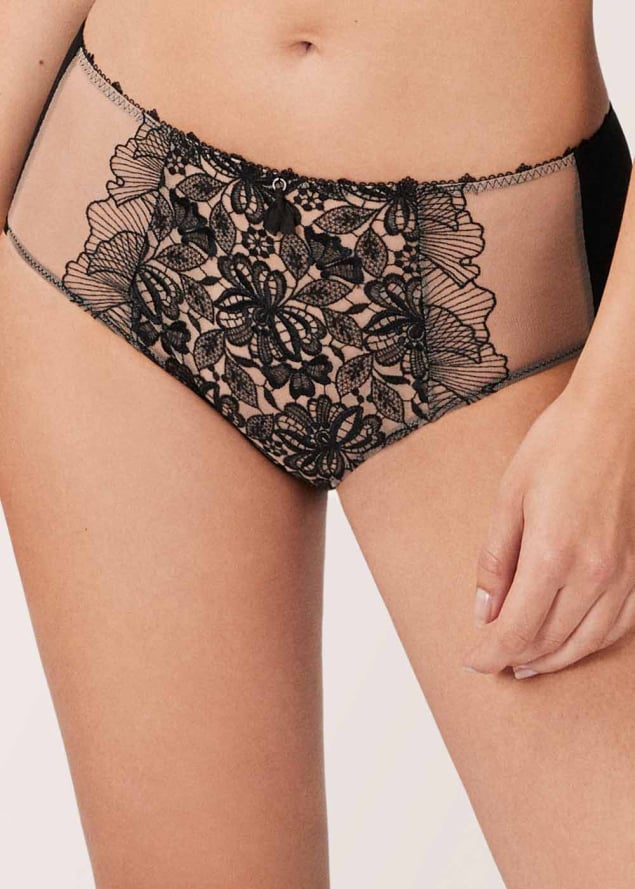 Culotte Empreinte Noir