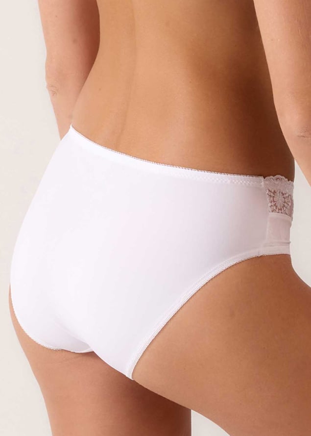 Culotte Empreinte Blanc