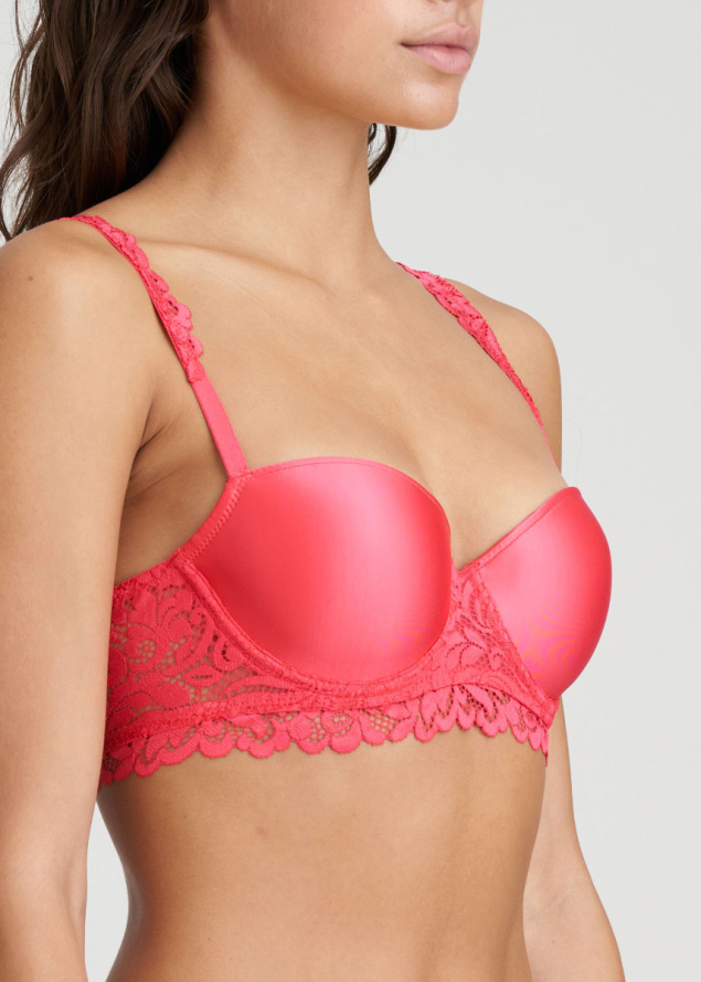 Soutien Gorge Balconnet Rembourr  Armatures Marie-Jo Spicy Berry