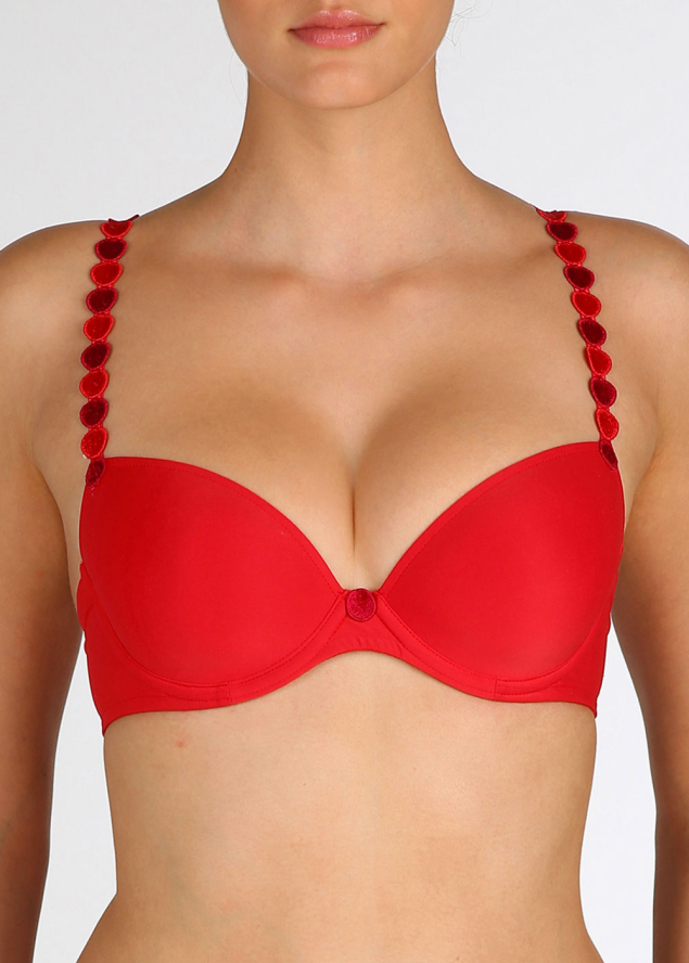 Soutien-gorge Rembourr Coup Droit Marie-Jo Scarlet