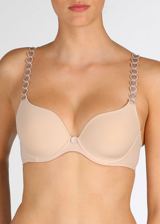 Soutien-gorge Rembourr Forme Coeur Marie-Jo Caf au Lait