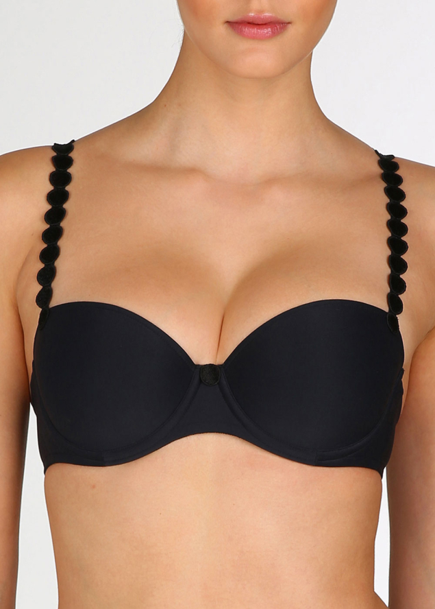 Soutien-gorge Balconnet Rembourr Marie-Jo Charbon