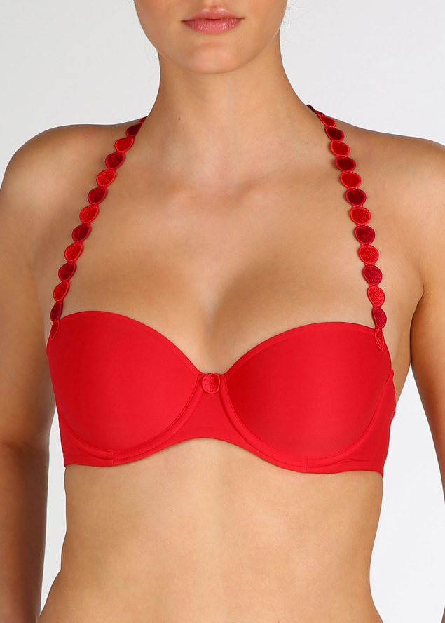 Soutien-gorge Balconnet Rembourr Marie-Jo Scarlet