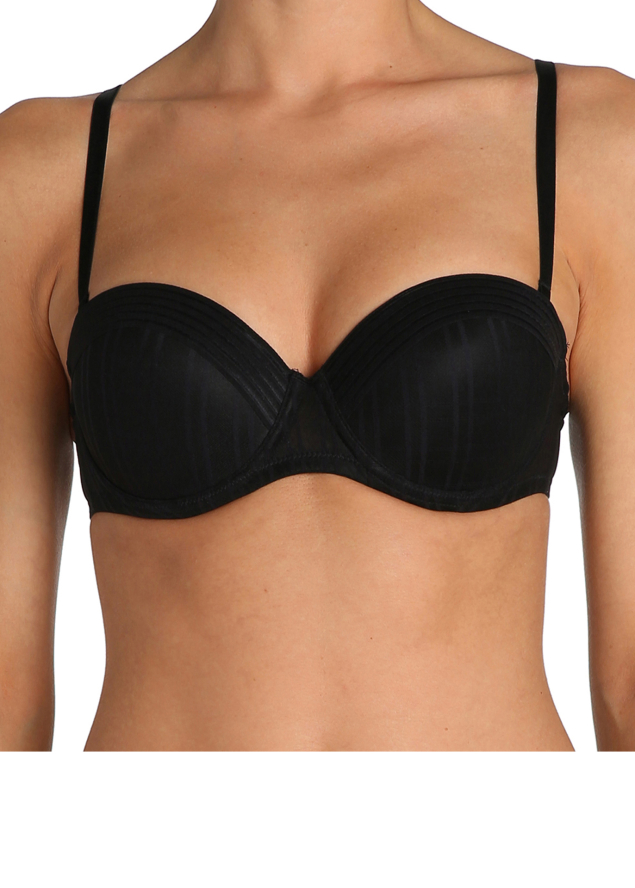 Soutien-gorge Push-up Bretelles Amovibles Marie Jo l'Aventure Noir