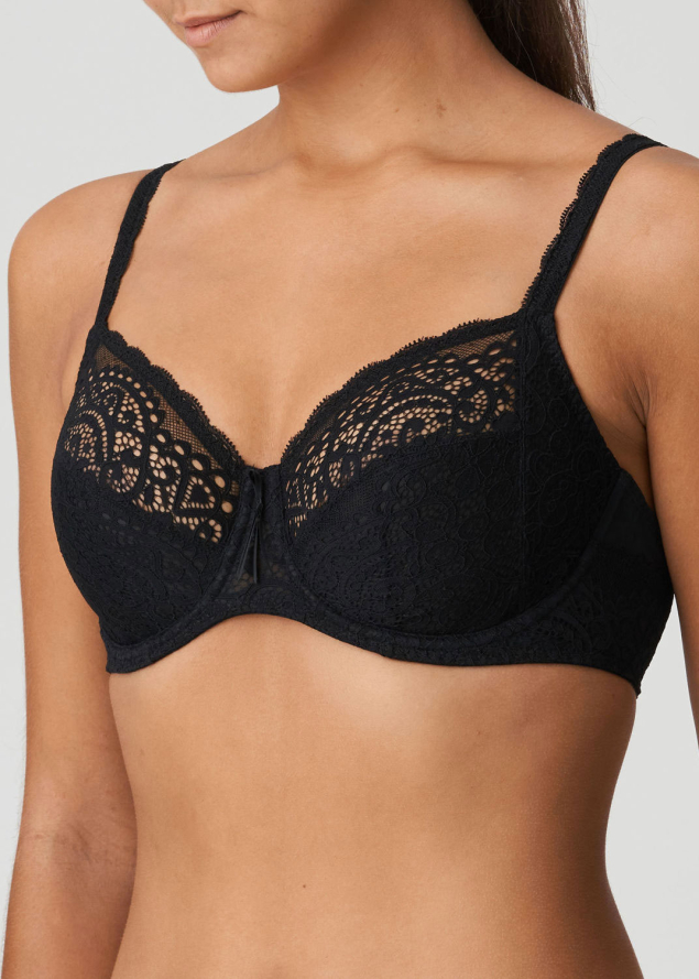 Soutien-gorge Embotant  Armatures Twist de Prima Donna Noir