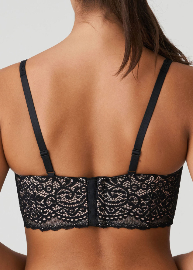 Soutien-gorge Court Dcollet Profond  Twist de Prima Donna Noir