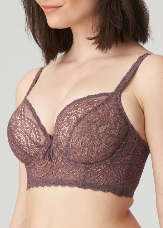 Soutien-gorge Court Dcollet Profond  Twist de Prima Donna Toffee