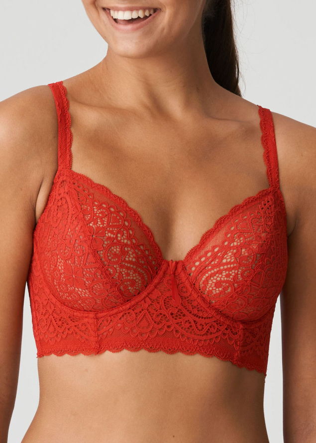 Soutien-gorge Court Dcollet Profond  Twist de Prima Donna Scarlet