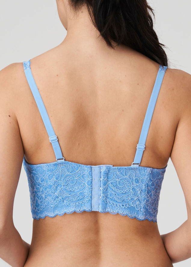 Soutien-gorge Court Dcollet Profond  Twist de Prima Donna Santorini Blue