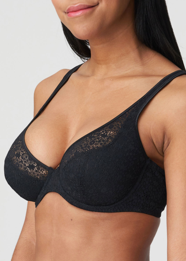 Soutien-gorge Balconnet Triangle  Twist de Prima Donna Noir