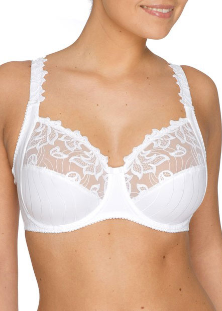 Soutien-gorge Embotant  Armatures Prima Donna Blanc