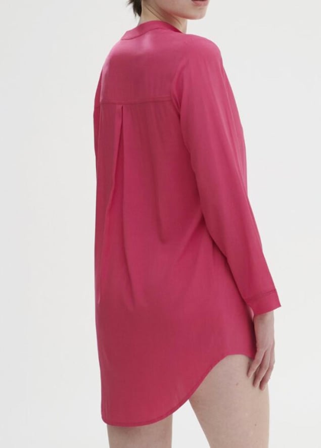 Chemise de Nuit Simone Prle Rose Pitaya